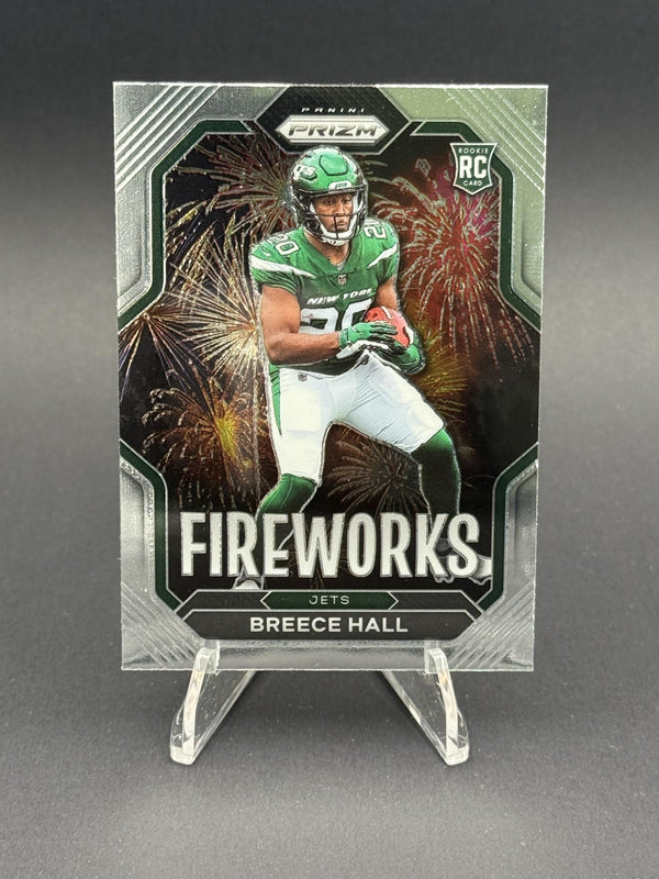 2022 Panini Prizm #F-24 Breece Hall Fireworks