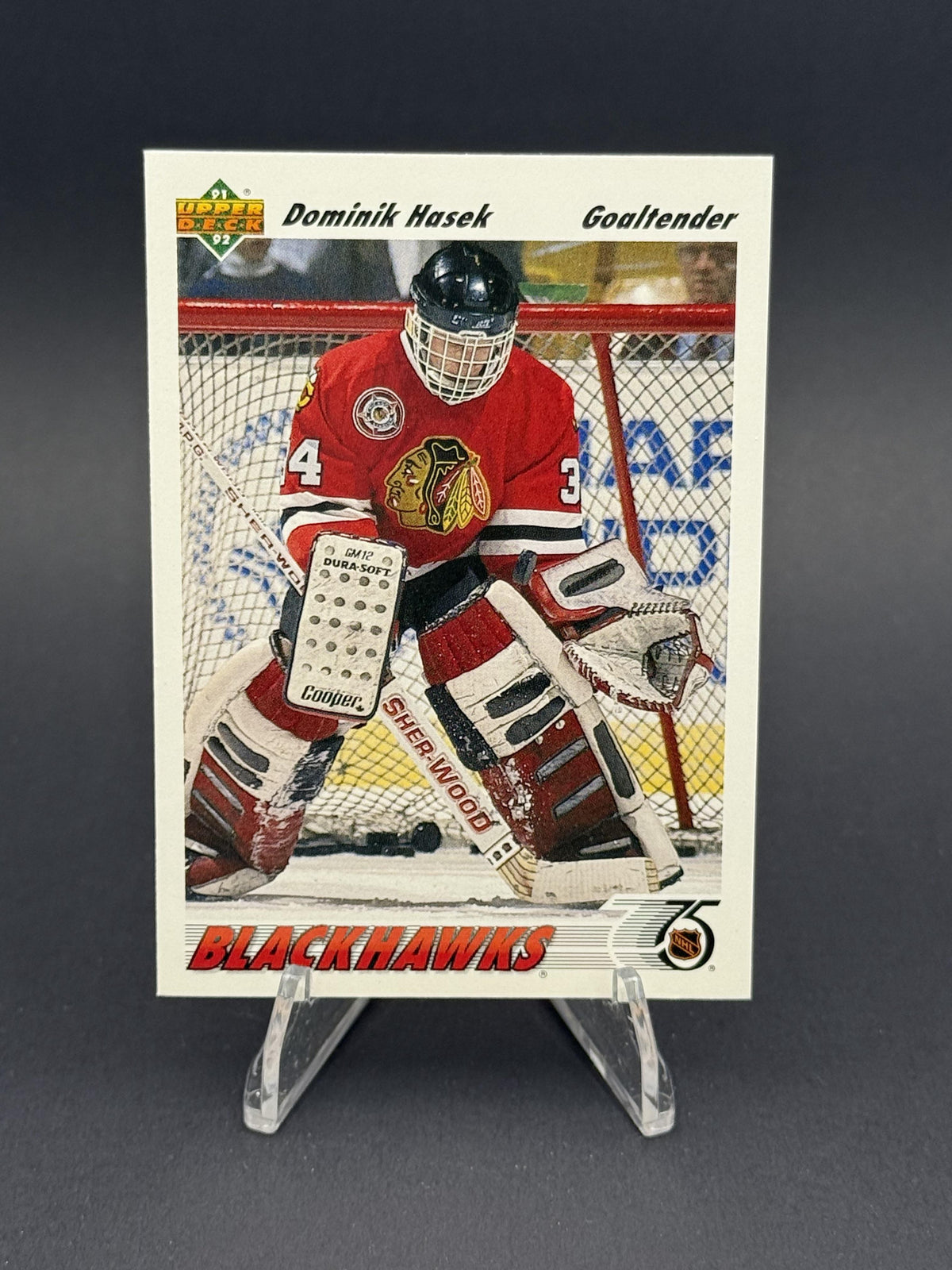 1991-92 Upper Deck #335 Dominik Hasek