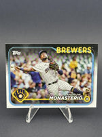 2024 Topps #240 Andruw Monasterio Aqua