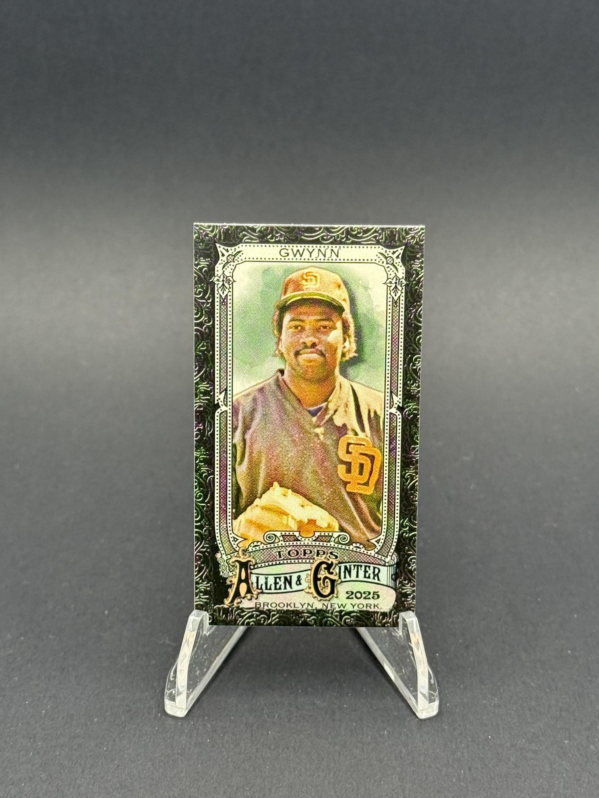 2025 Topps Allen & Ginter #14 Tony Gwynn Mini Black Border