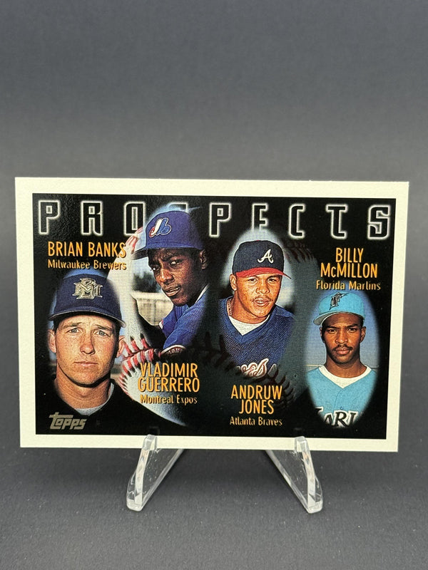 1996 Topps #435 Banks/Guerrero/Jones/McMillon