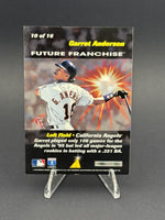 1996 Score #10 Garret Anderson Future Franchise