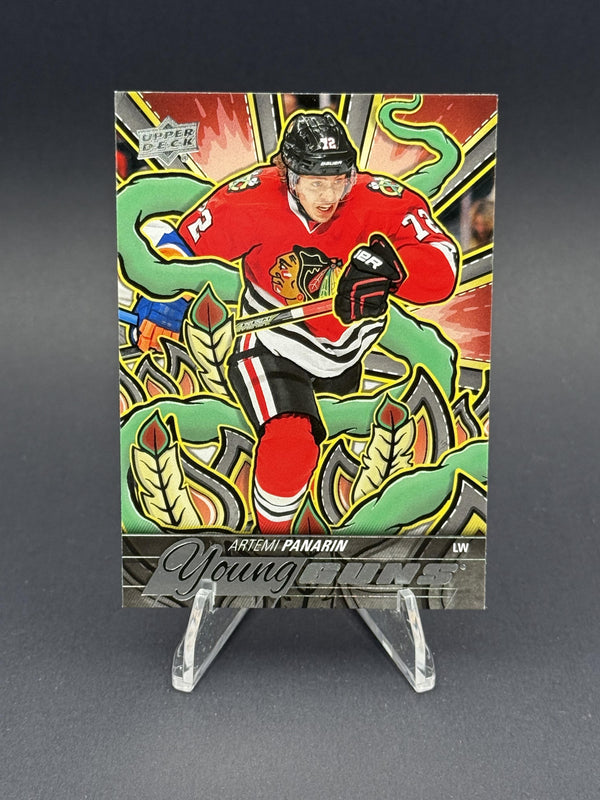 2024-25 Upper Deck #221 Artemi Panarin Young Guns Renewed (Series Two)