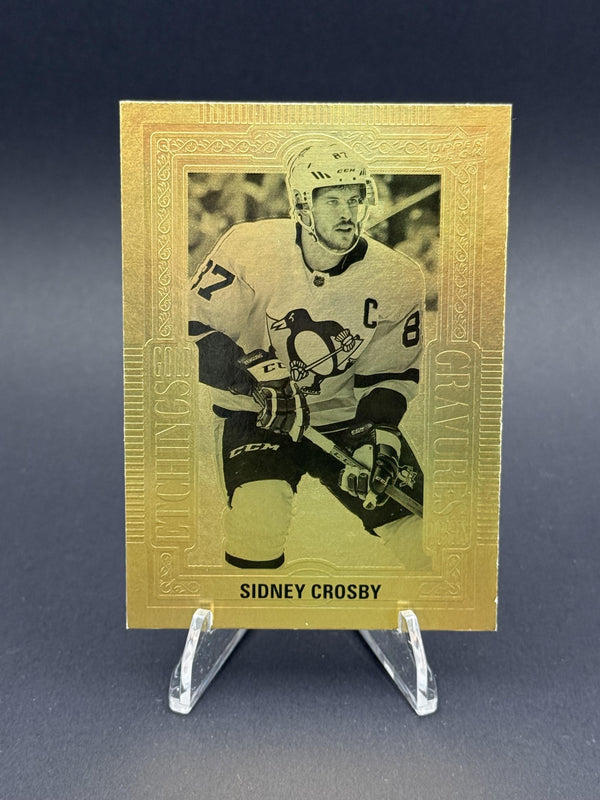 2018-19 Upper Deck Tim Hortons #GE-1 Sidney Crosby Gold Etchings