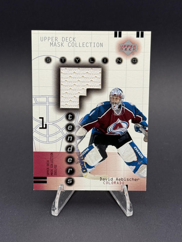 2001-02 Upper Deck Mask Collection #SY-DA David Aebischer Goalie Jerseys