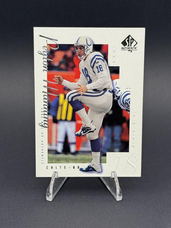 2000 SP Authentic #35 Peyton Manning