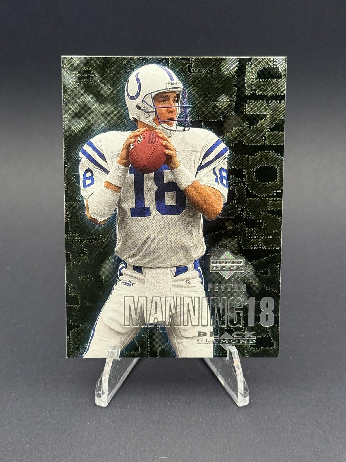 2000 Upper Deck Black Diamond #46 Peyton Manning