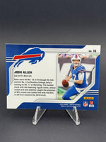 2023 Panini Zenith #15 Josh Allen Behind the Numbers