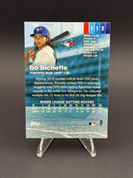 2020 Stadium Club #112 Bo Bichette (RC)