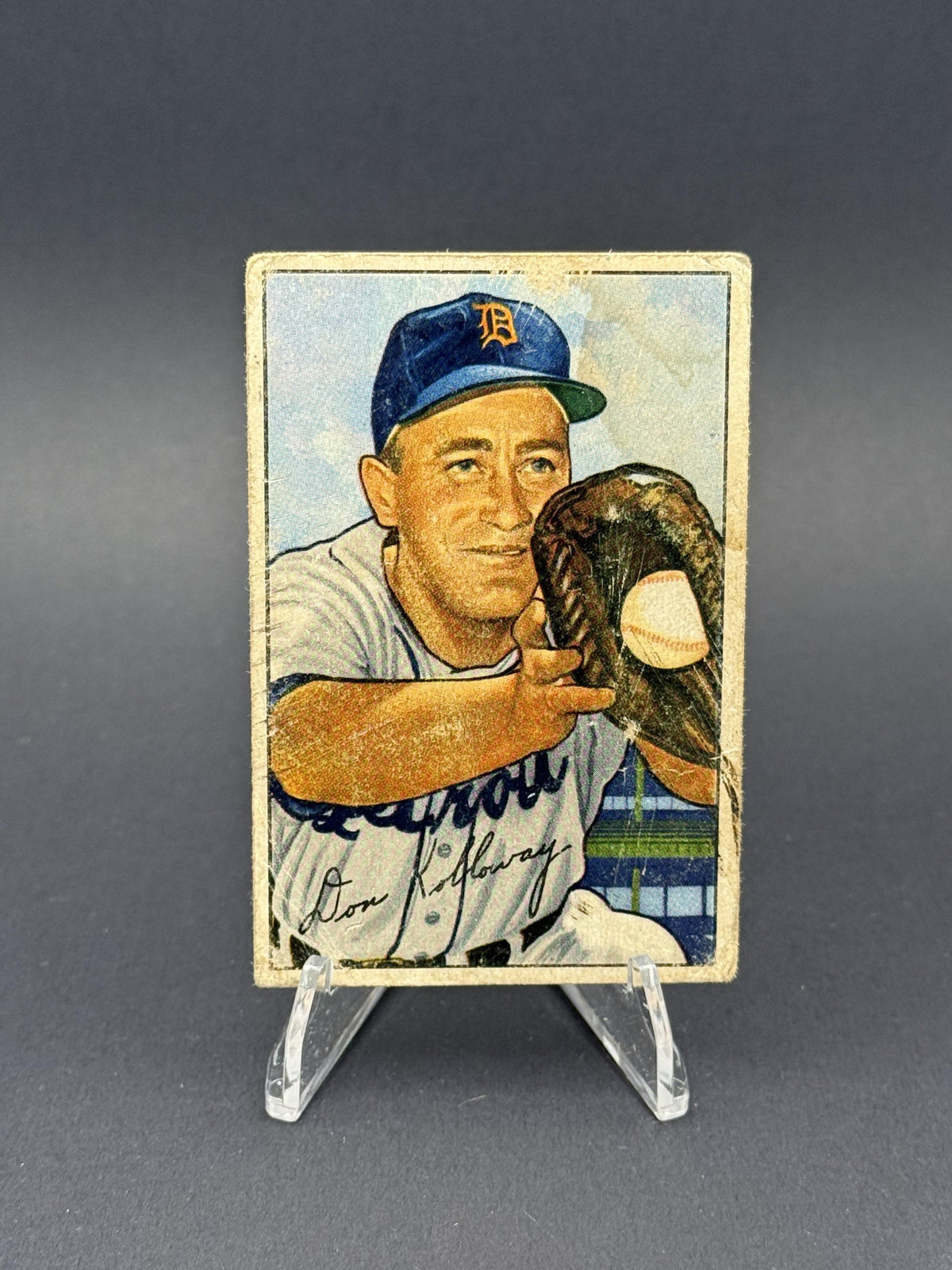 1952 Bowman #91 Don Kolloway