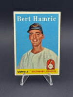 1958 Topps #336 Bert Hamric