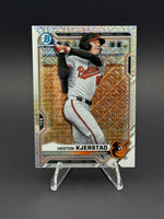 2021 Bowman Chrome #BCP-166 Heston Kjerstad Prospects Mojo Refractor