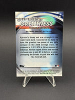 2020 Bowman Draft #GOG-HK Heston Kjerstad Glimpses of Greatness