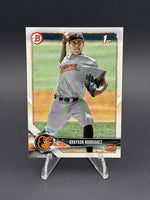 2018 Bowman 1st Draft #BD-73 Grayson Rodriguez