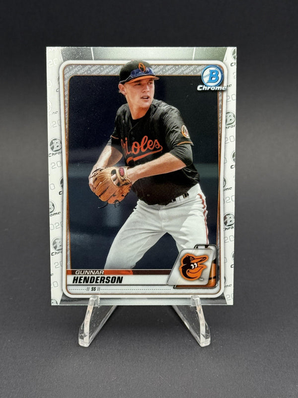 2020 Bowman #BCP-134 Gunnar Henderson Chrome Prospects