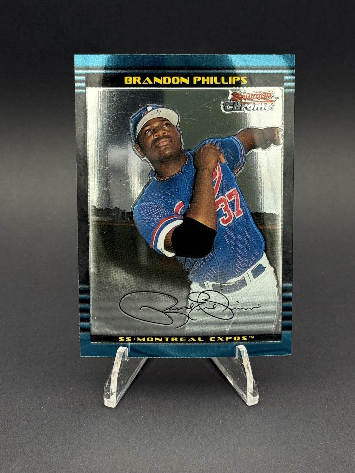 2002 Bowman Chrome #338 Brandon Phillips