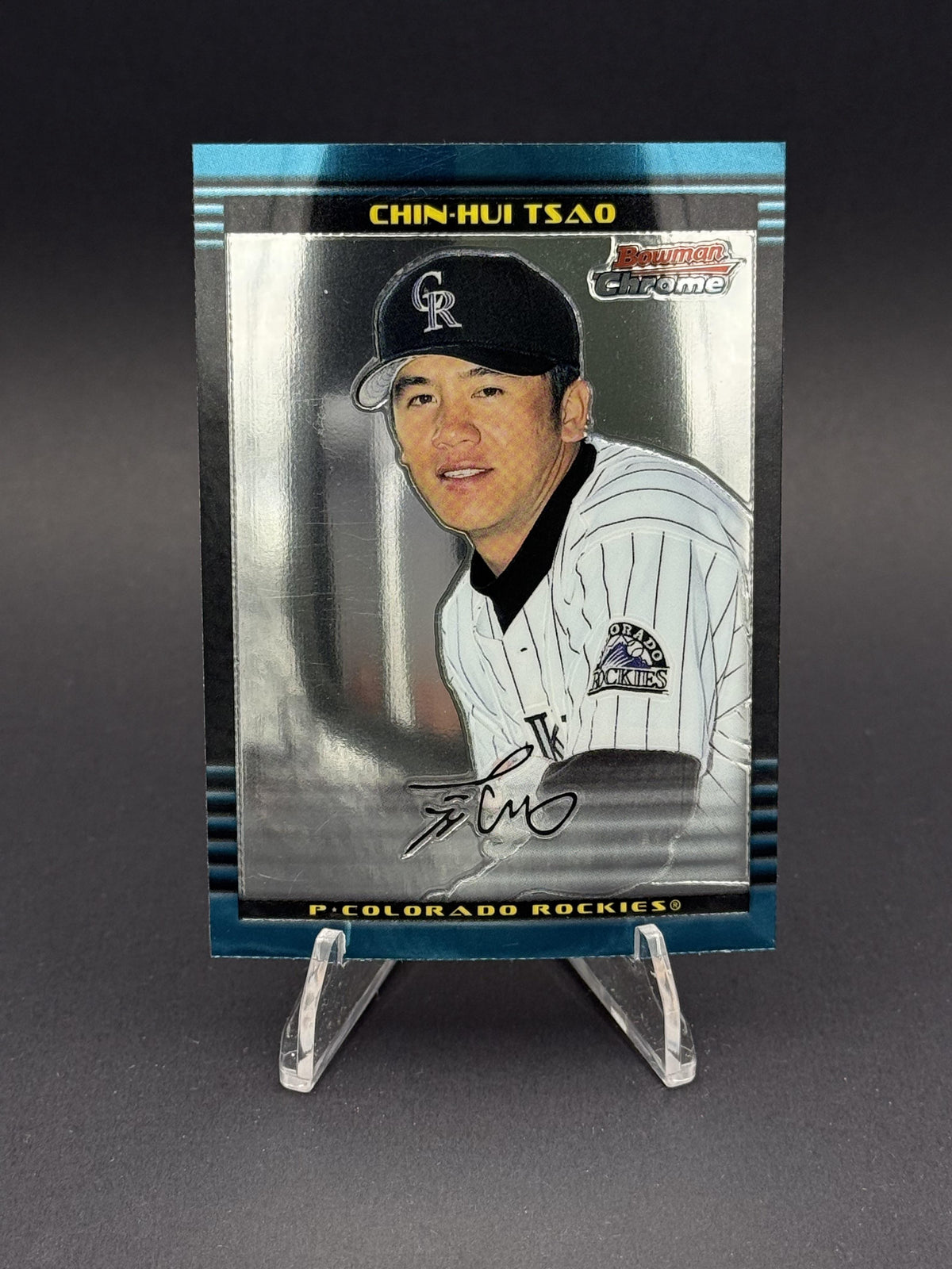 2002 Bowman Chrome #316 Chin-Hui Tsao