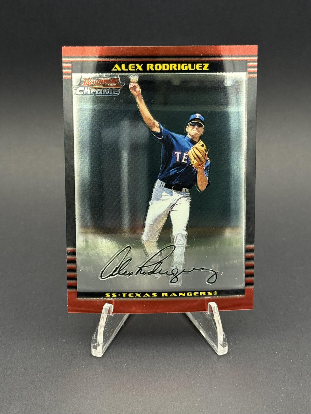 2002 Bowman Chrome #3 Alex Rodriguez