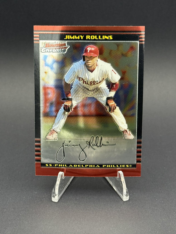 2002 Bowman Chrome #72 Jimmy Rollins