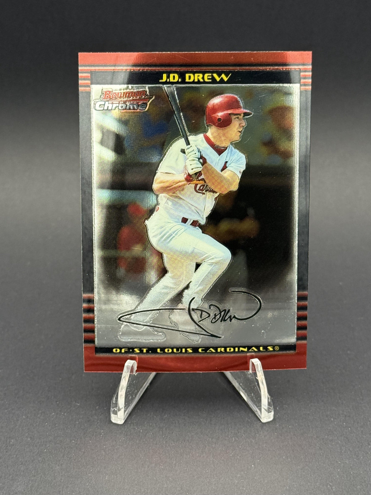 2002 Bowman Chrome #49 J.D. Drew