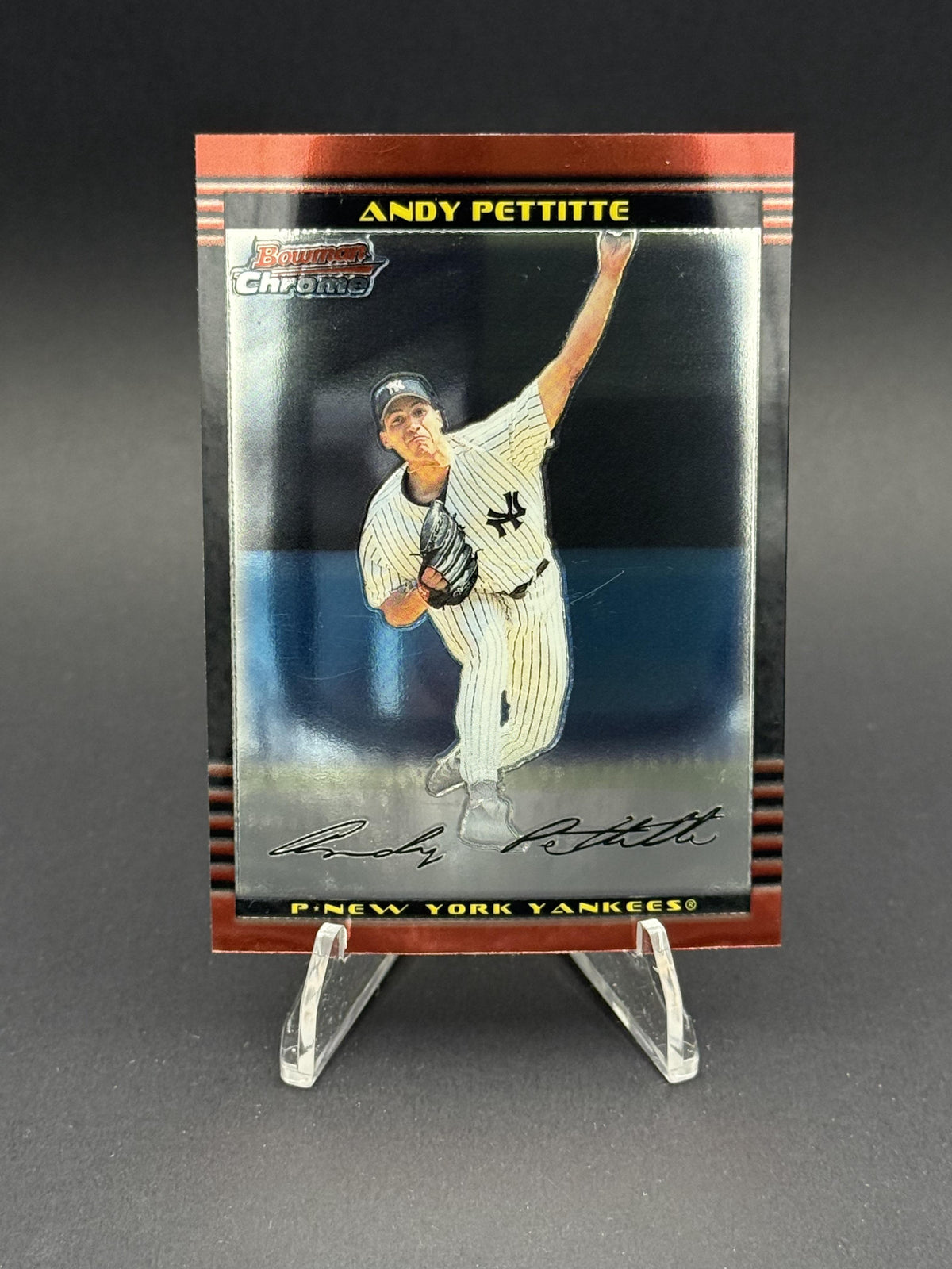 2002 Bowman Chrome #36 Andy Pettitte