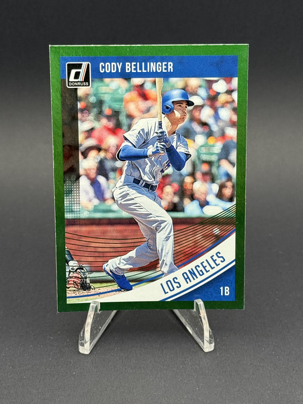 2018 Donruss #149 Cody Bellinger Holo Green
