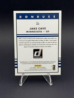 2019 Donruss #229 Jake Cave Holo Purple (RC)