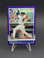 2019 Donruss #229 Jake Cave Holo Purple (RC)