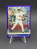 2019 Donruss #237 Chris Shaw Holo Purple (RC)