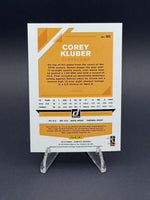 2019 Donruss #86 Corey Kluber Holo Purple :