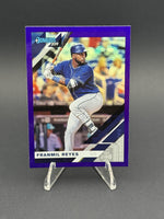 2019 Donruss #111 Franmil Reyes Holo Purple