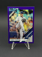 2019 Donruss #161 James Paxton Holo Purple