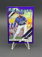 2019 Donruss #94 Jeremy Jeffress Holo Purple