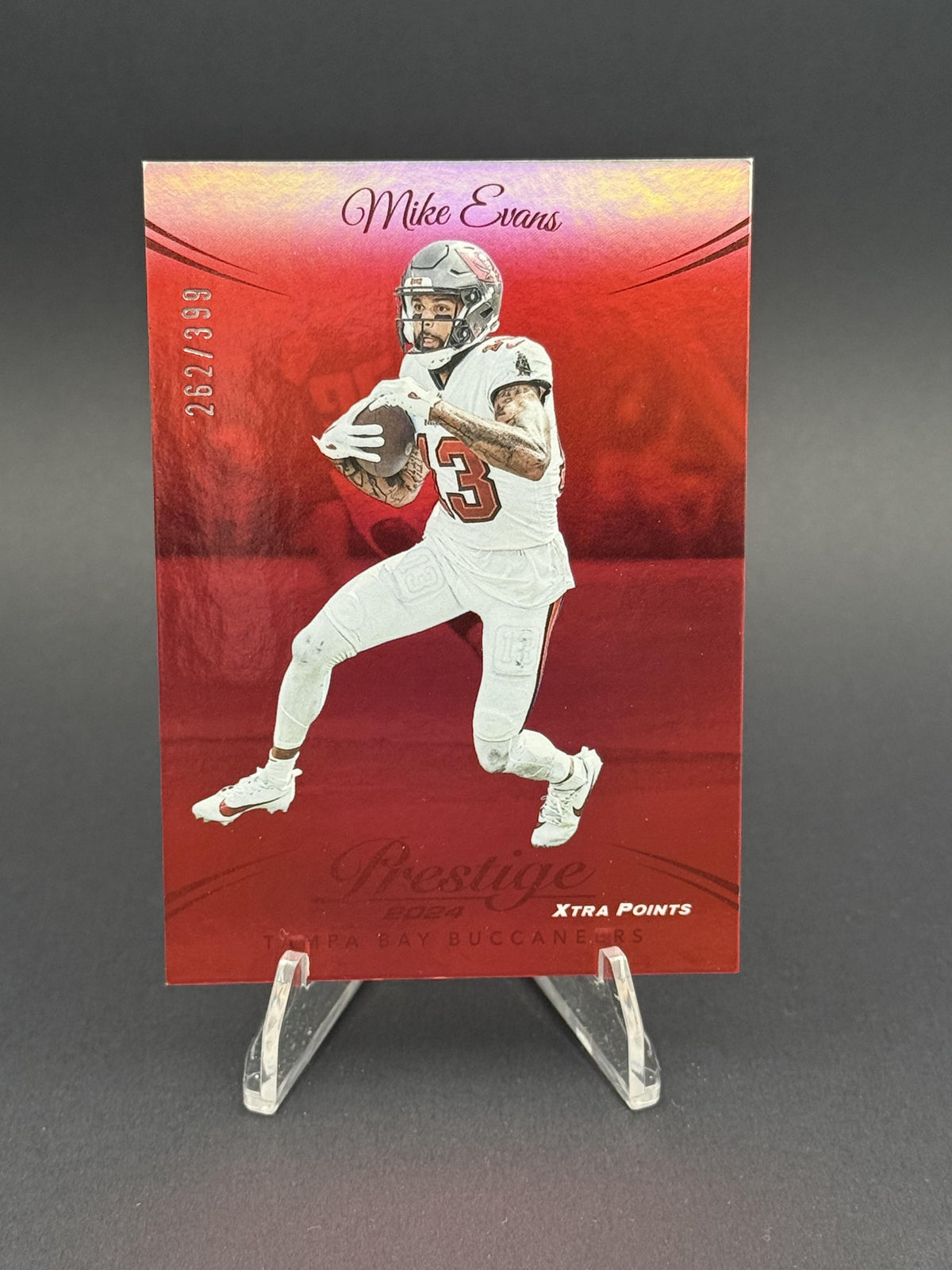2024 Panini Prestige #277 Mike Evans Red Prem Xtra Points #262/399