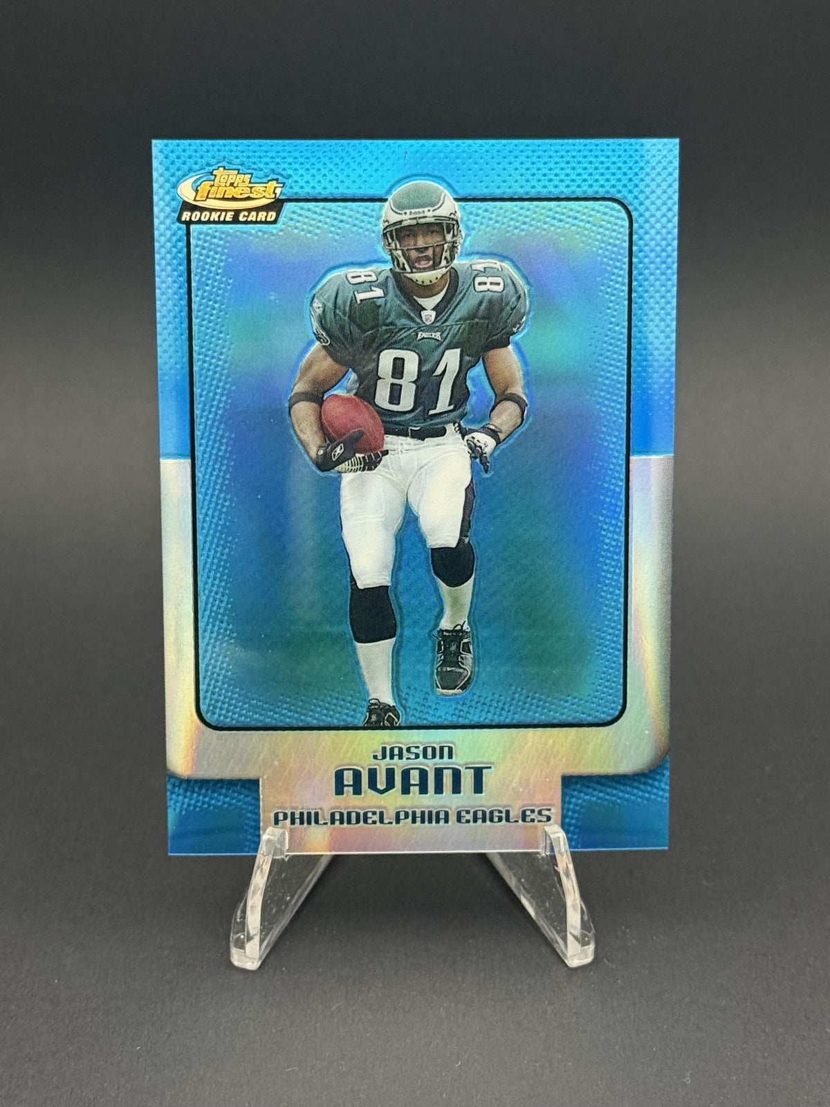 2006 Finest #128 Jason Avant Blue Refractors (RC) #205/299