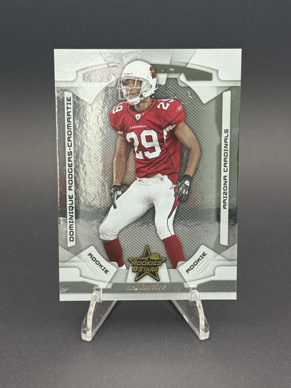 2008 Leaf Rookies & Stars #135 Dominique Rodgers-Cromartie (RC) #878/999