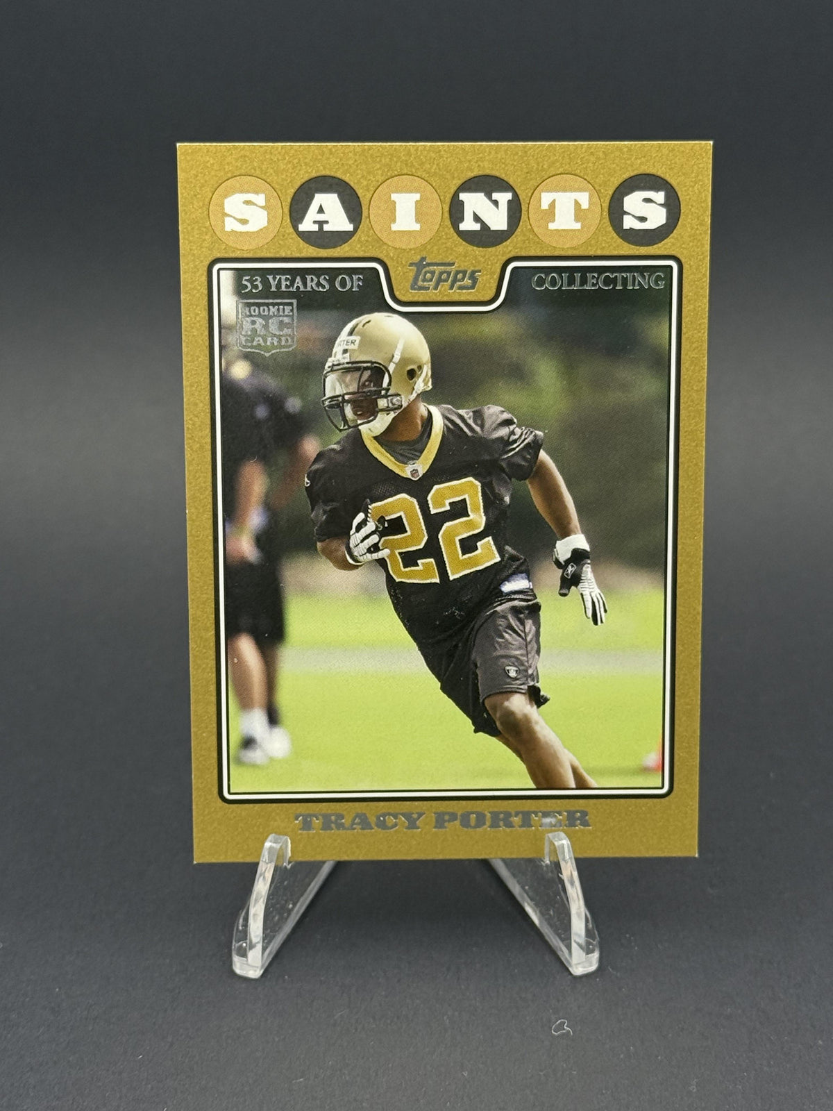 2008 Topps #432 Tracy Porter Gold (RC) #1593/2008
