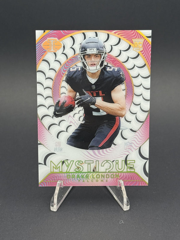 2022 Panini Illusions #M-9 Drake London Mystique Pink #125/399