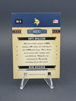 2005 Donruss Gridiron Gear #NG-9 Nate Burleson Next Gen Gold #0580/1000