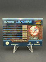 2000 Pacific #9 Hernandez/Jeter/Rivera/Williams Diamond Leaders