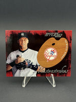 2002 Donruss Studio #MS-23 Derek Jeter Masterstrokes