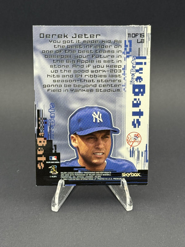 1999 SkyBox Premium #11LB Derek Jeter Live Bats