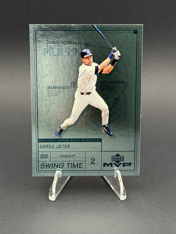 1999 Upper Deck MVP #S12 Derek Jeter Swing Time