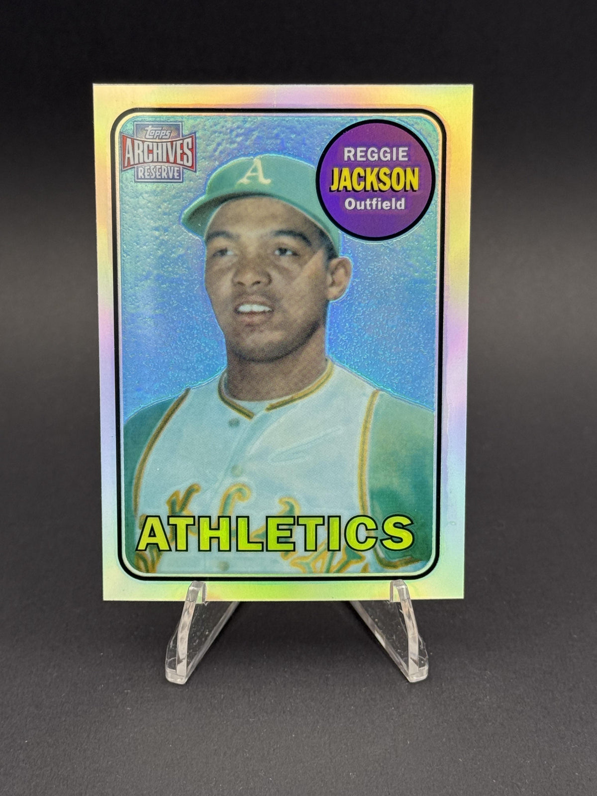 2001 Topps Archives Reserve #260 Reggie Jackson #89/100