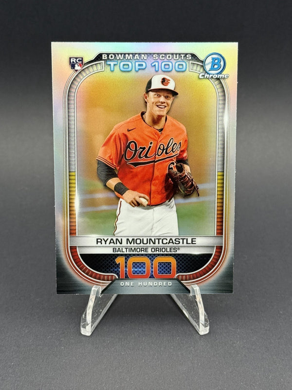 2021 Bowman #BTP-100 Ryan Mountcastle Chrome Bowman Scouts Top 100
