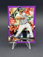 2018 Bowman Draft #BDC-167 Ryan Mountcastle Chrome Purple Refractor #/250