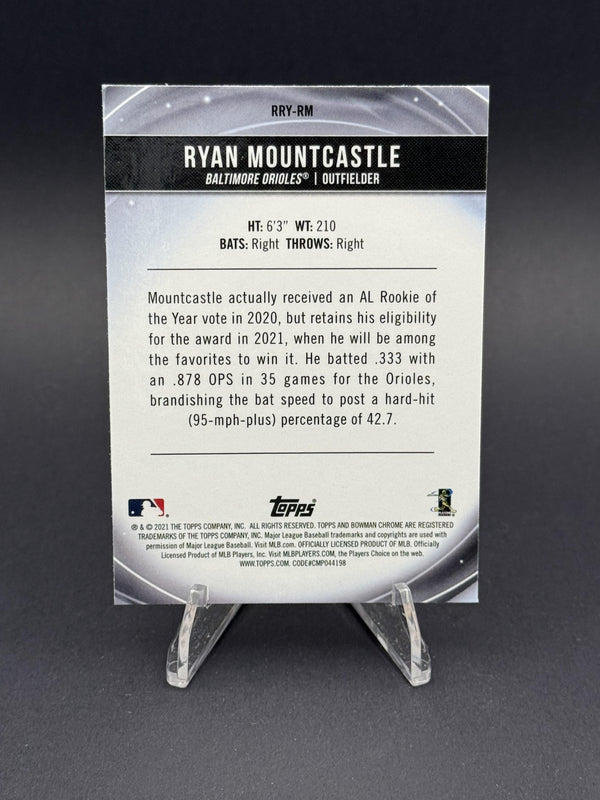 2021 Bowman #RRY-RM Ryan Mountcastle Chrome ROY Favorites (RC)