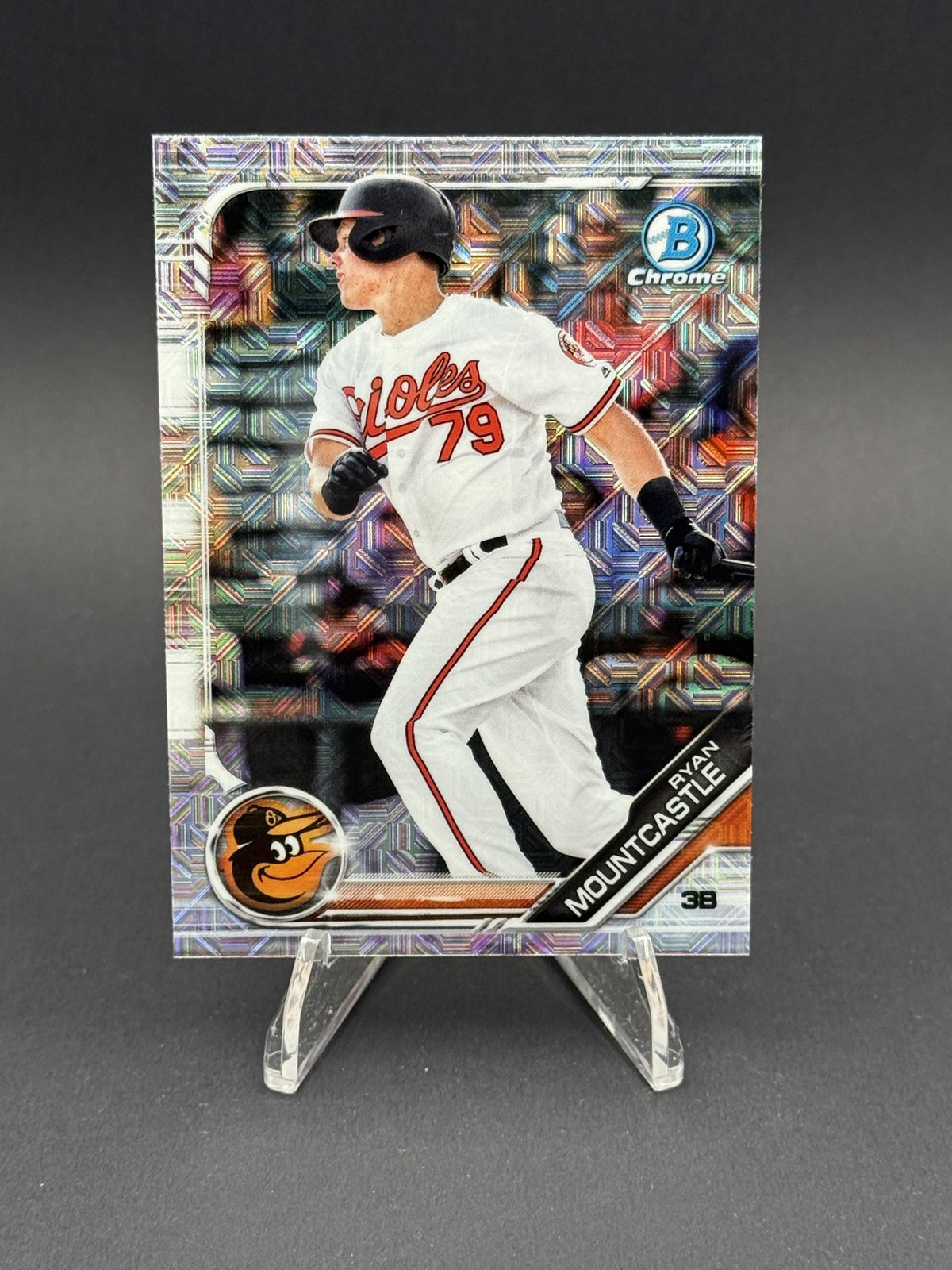 2019 Bowman #BCP-41 Ryan Mountcastle Chrome Prospects Mojo Refractors