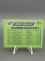 1976-77 Topps #135 California Golden Seals