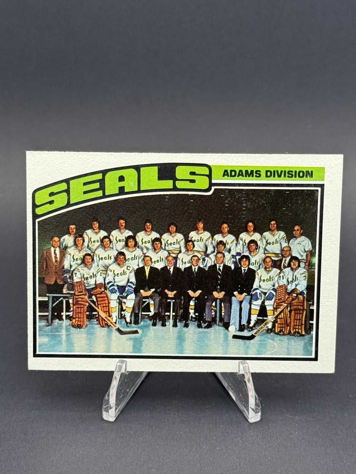1976-77 Topps #135 California Golden Seals